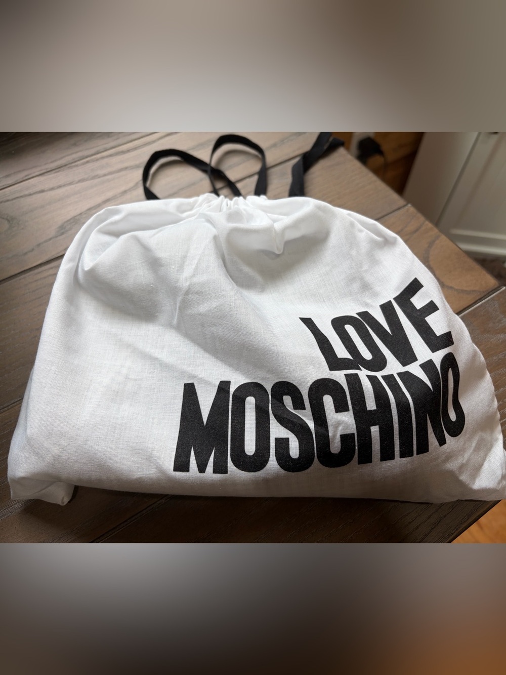 Love Moschino Silver Crystal Logo Crossbody - Picture 12 of 14